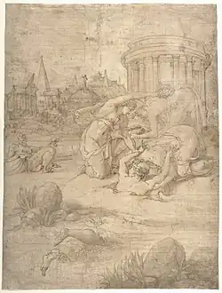 The Story of Arethusa by Francesco Primaticcio