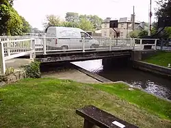Bridge with road traffic