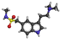 Sumatriptan molecule