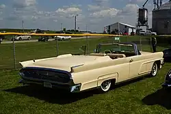 1959 Continental Mark IV convertible, rear view