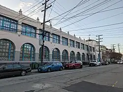 Exterior of the Sunshine School building (2024)