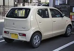 Suzuki Alto L (HA36S; rear)