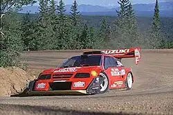 The V6 Escudo, which between 1996 and 2000 finished runner-up at Pikes Peak three times and won the Race to the Sky three times.
