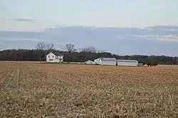 Farmstead on Swabb Road, west of New Washington