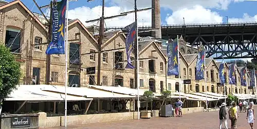 Campbell's Stores, The Rocks; built 1850–1861