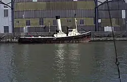 TID 164 at Chatham Historic Dockyard in 1994