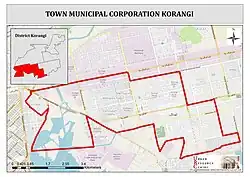 Korangi Town Map