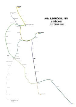 Map of the network in 2020