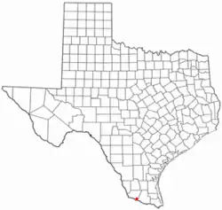 Location of West Alto Bonito, Texas