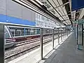 East Rail Line platform glass railings (May 2024)