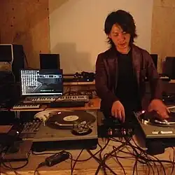 Taisei Okazaki's performance in his studio
