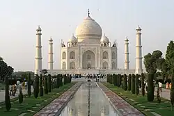 Taj Mahal in Agra city of India was constructed during the Mughal Empire