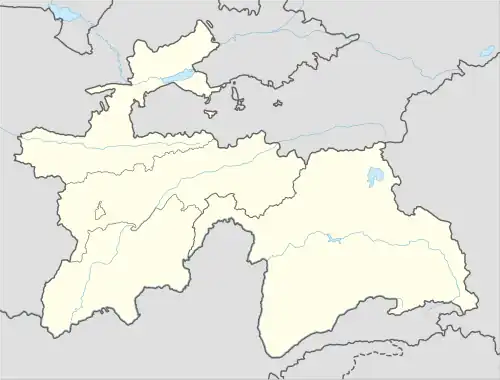 2018 Tajik League is located in Tajikistan