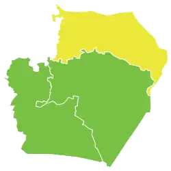 Tell Abyad District in Syria