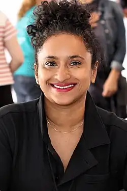 Faizullah at the 2018 Texas Book Festival