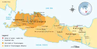 Territory of Tarumanagara
