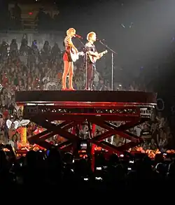 B stage of Taylor Swift's Red concert