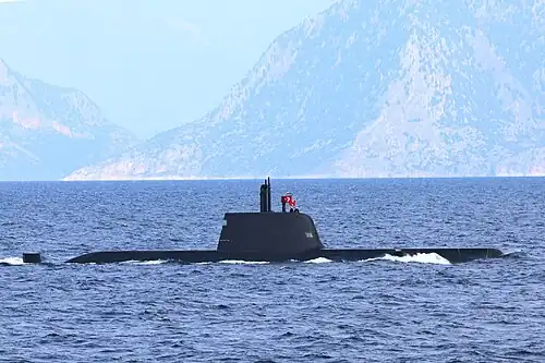 TCG Piri Reis (Reis class submarine)