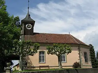 Village church in Corcelles-sur-Chavornay
