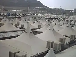 Tents at Mina.