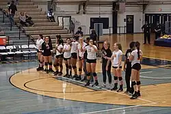 Women's volleyball game