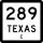 Business&nbsp;State Highway 289-C marker