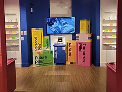 A 3D pharmaceutical printer on display during the You Choose exhibition