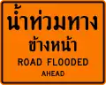 Road flooded ahead