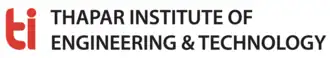 This is the logo of Thapar Institute.