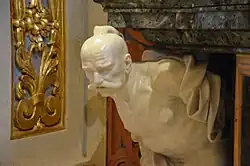 Marble statue of a male Muslim slave