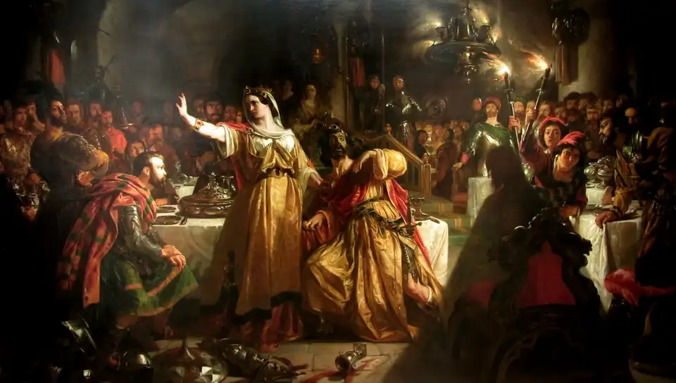 The Banquet Scene in Macbeth, 1840