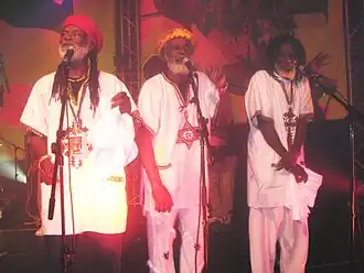 The Congos in concert in Chartres, France in 2006