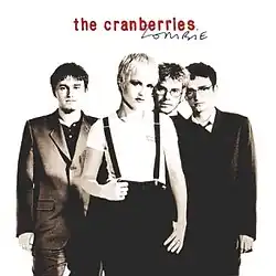 A sepia photo of the Cranberries