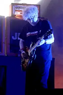 Reid with Jesus and Mary Chain in 2018