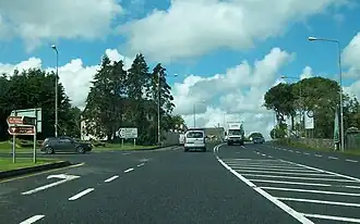 The Kiltamagh-Kiltimagh turnoff on the N5 at Bohola - geograph.org.uk - 2724326.jpg