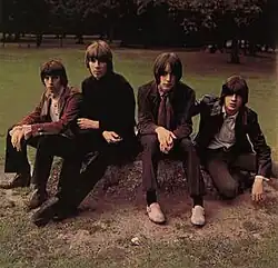 Nazz in 1968. Left to right: Carson Van Osten, Stewkey, Todd Rundgren, Thom Mooney.