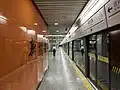 Line 7 platform of Xincun Road