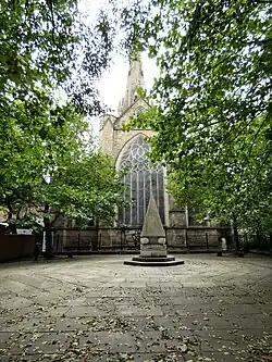 Exterior: Pyramid in St John's Square