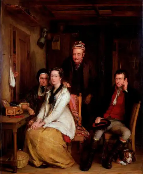 The Refusal by David Wilkie