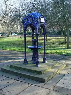 Restored 1861 fountain (2008)