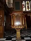 The Foundling Hospital Chapel pulpit (removed 1955)