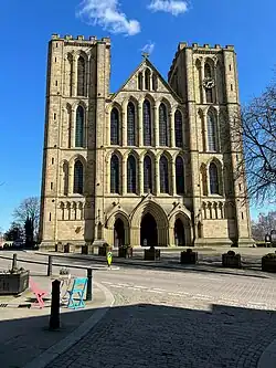 Ripon Cathedral's exterior