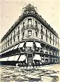 Branch of Carlos Pellegrini and Avenida Corrientes, c.1910.