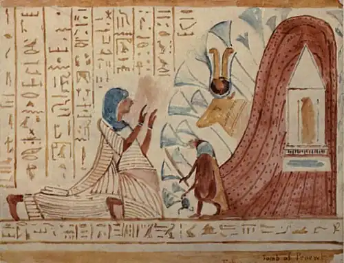 Tomb of Pennut, 1905