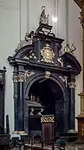 Portal to Anna Vasa's mausoleum in the Church of Assumption of the Blessed Virgin Mary in Toruń.
