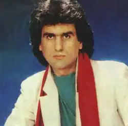 Toto Cutugno, winner of the 1990 contest for Italy.