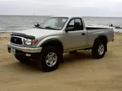 2001–2004 Tacoma Regular Cab, (second updated grille, textured tail light lenses)