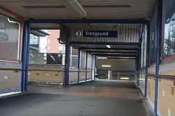 Tunnel to the platform