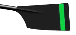 Image showing the rowing club's blade colours