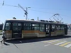 Tram in Samarkand